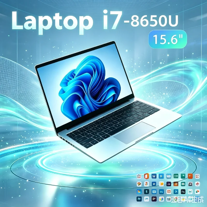 New 15.6" Ultra Slim Laptop Intel i7-8650U 32GB RAM 2TB SSD 1080P FHD Notebook For Gaming & Office