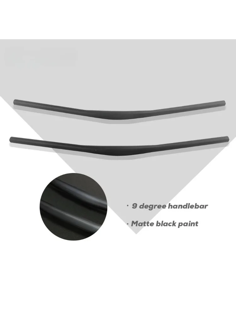 AliExpress ECIOSL MTB handlebar 680-760mm, full carbon fiber diameter 31.8mm, 9°degree matte flat bicycle handlebar for mountain bikes