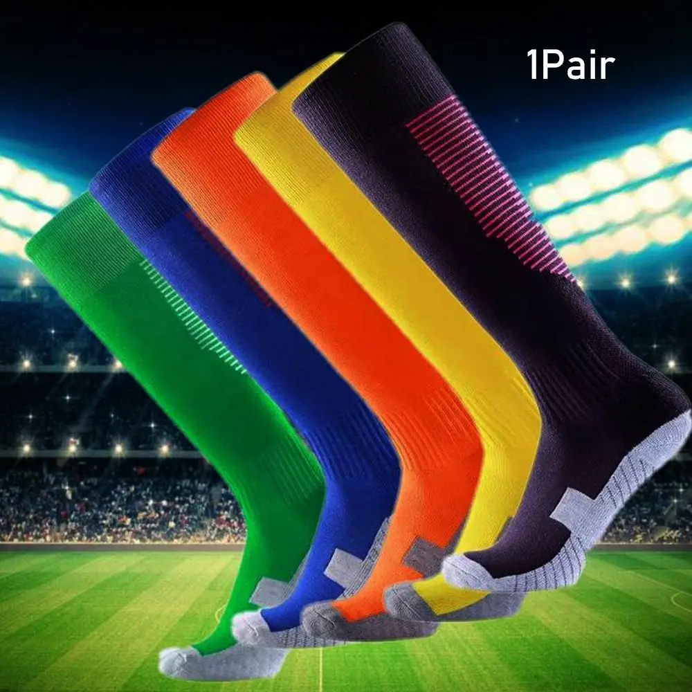 Colors S/M Professional Winter Wear Outdoor MTB Cycling Sport Socks Ski Long Sock Football Soccer Accessories Running Stocking