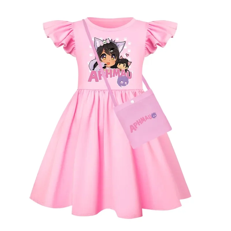 ren Fly Sleeve Casual Dress    APHMAU  Cosplay  Princess Dresses   Fashionable trend dress Birthday Vestidos Gift view 4