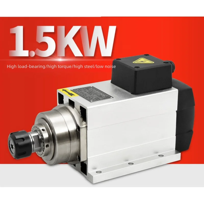 

Spindle Motor 1.5KW, 0.75–3.0KW, 2 Pole, 380V, 9000–24000RPM | CNC Woodworking Spindle for Milling & Grinding