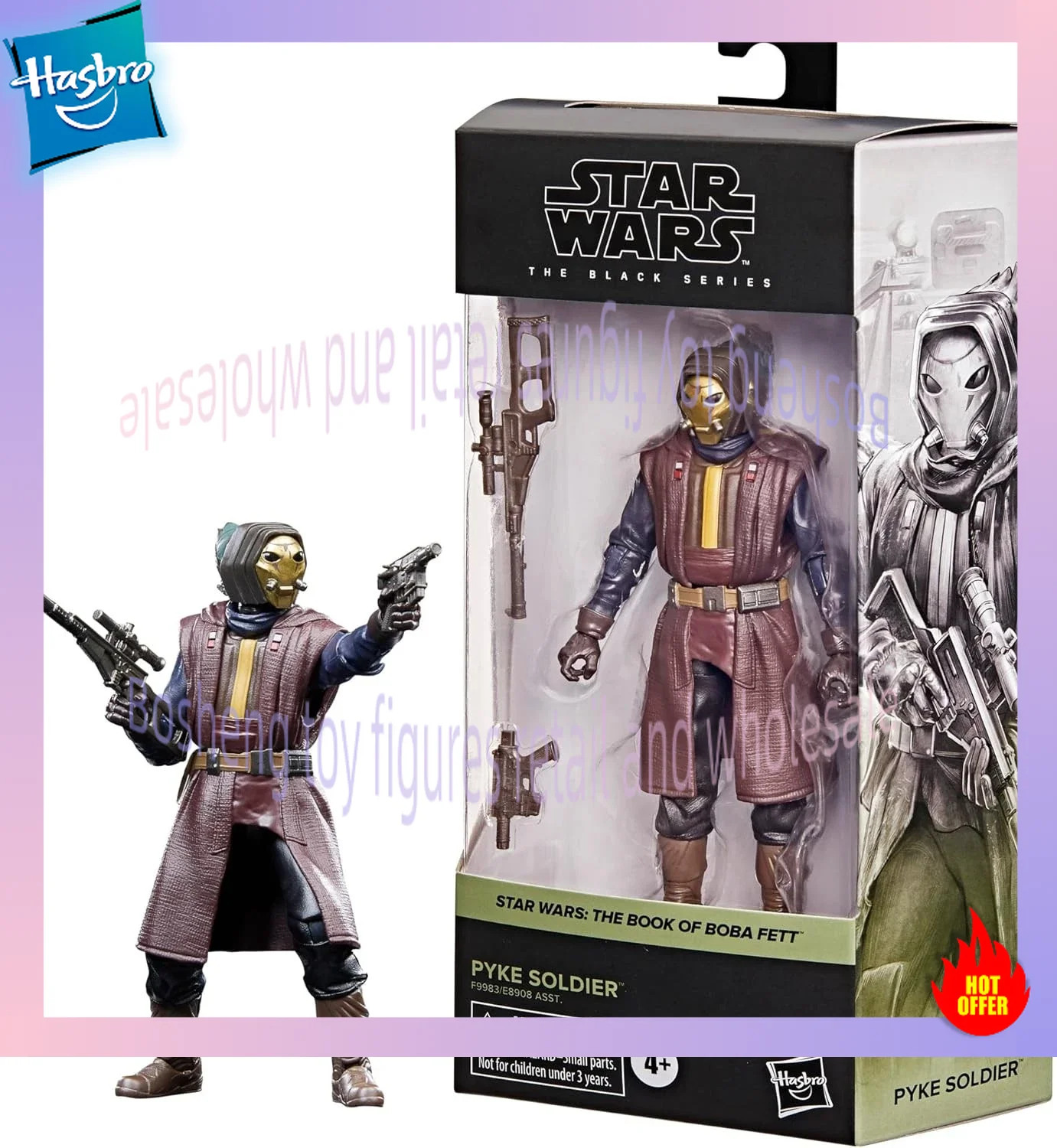 ハスブロ-スターウォーズ-ブラックシリーズ-ボバ・フェットの書-パイク・ソルジャー-6インチ-コレクタブルアクションフィギュア-おもちゃ-ギフト