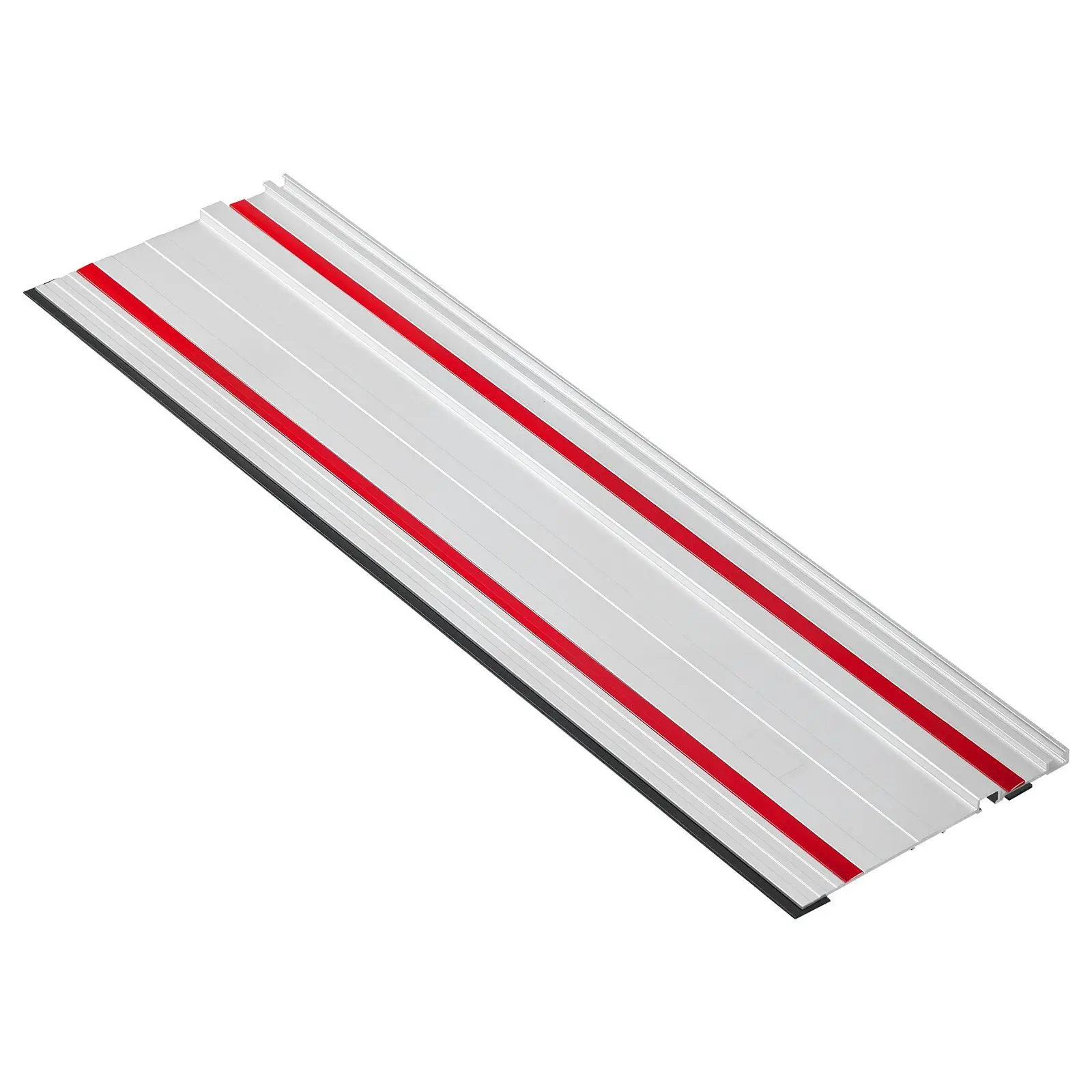 Riel guía para sierra de riel, rango de corte de 55 pulgadas, el kit incluye 2 rieles guía de aluminio extruido de 27.5 pulgadas y 1 conector, compatible