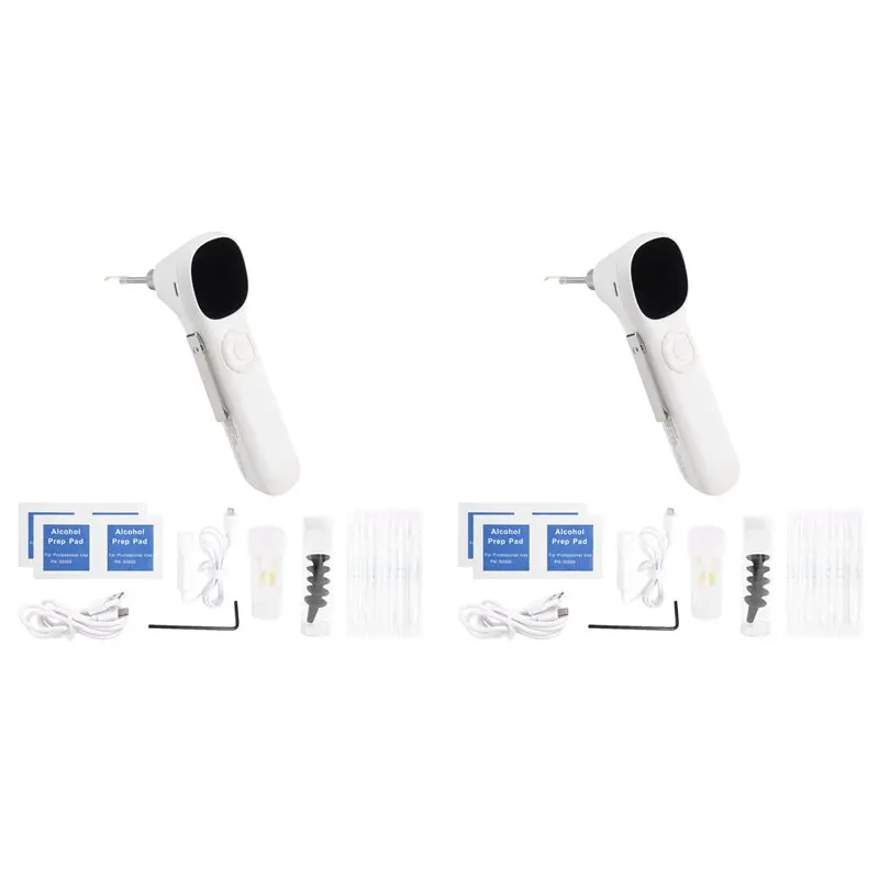 ABMI-2X New SA160 Digital Otoscope 1.45 Inch IPS 720P HD Smart Visual Ear Camera, Otoscope Camera , Ear Wax Removal Tool,