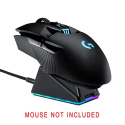 Gaming Mouse Wireless Charger QI Replacement Wireless Mouse Rechargeable For Logitech G403 G703 PRO G903 GPW Charging Dock