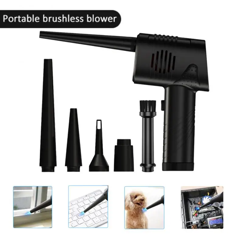 

Cordless Air Duster Blower For Computer Multi-Use Portable Compressed Air Cans,Electric Air Duster Cleaner PC Laptop Keyboard