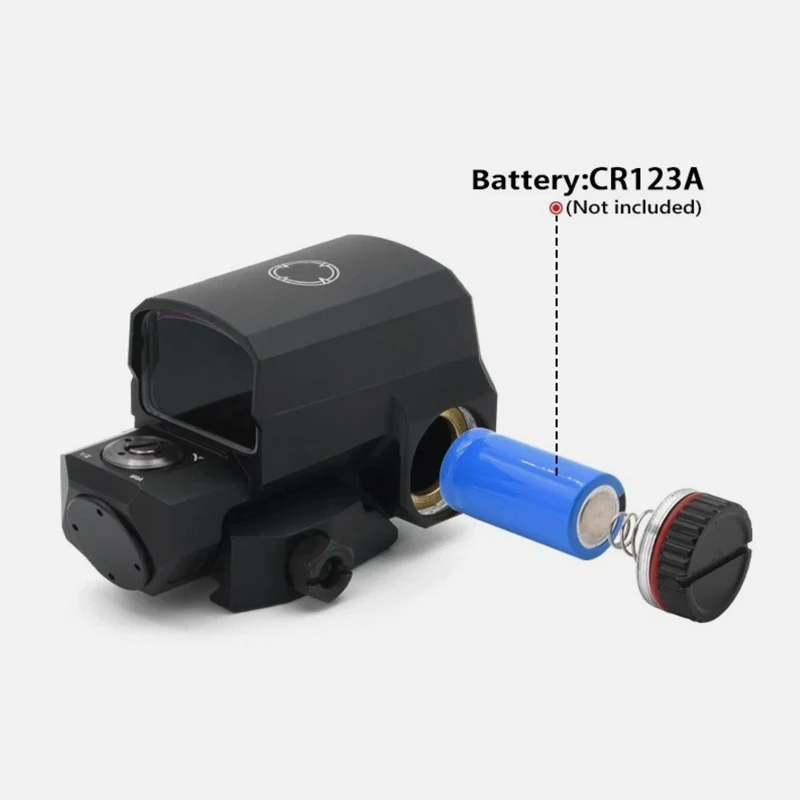 L-C-O الأحمر والأخضر نقطة البصر المجسم البصر التكتيكية بنادق نطاقات الصيد نطاقات منعكس البصر صالح 20 مللي متر السكك الحديدية جبل