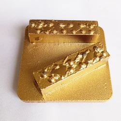 1 pz PCD disco abrasivo diamantato ruota segmento sinterizzato blocco metallico abrasivo per pavimento in calcestruzzo epossidico