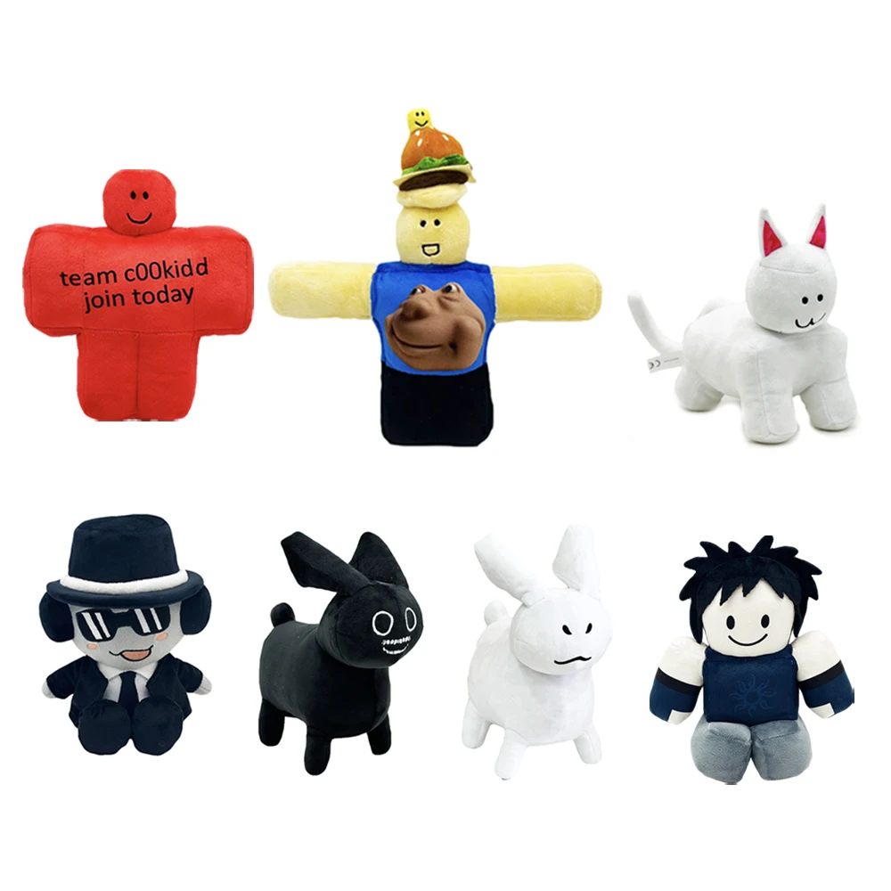 

forsaken plush Gubby Plush White Rabbit Plush Fun Cartoon Games Healing Companion Plush Animals Children‘s Gifts