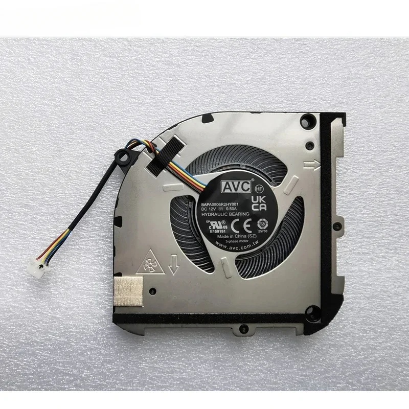 New Original Laptop CPU Cooling Fan For ASUS Vivobook OLED S 14x S5402Z K3402ZA  M5402 S15 M3502 16X M5602Q  AVC BAPA0806R2HY001