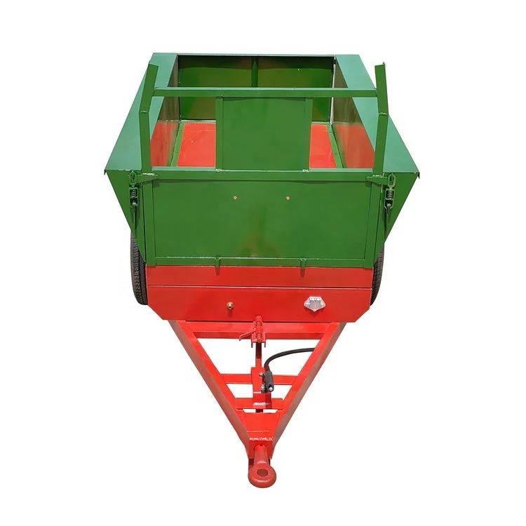 2025 Equipo de granja Despejo manual Remolque agrícola Tractor Remolque Precio Despejo de remolque agrícola 3 toneladas