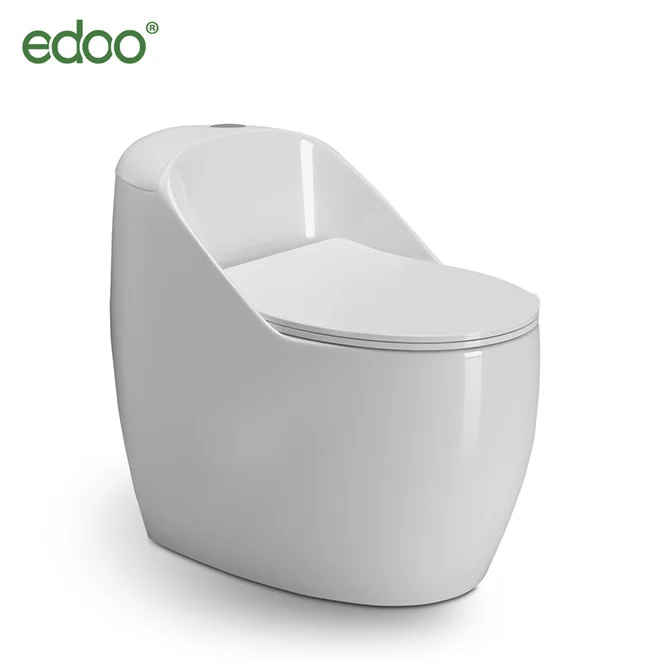 

Airow Egg Toilet Modern Sanitary Ware Water Closet S-trap One Piece Toilet Bowl Siphonic Bathroom Wc