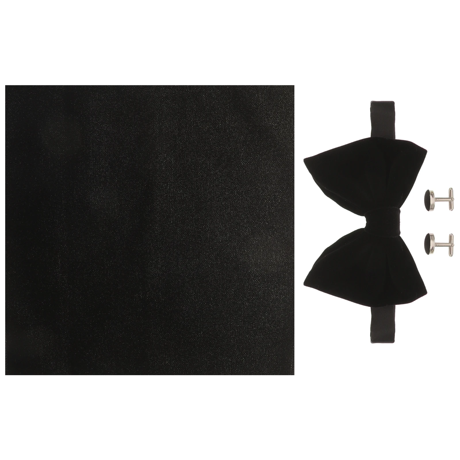 蝶ネクタイカフスセット男性用ハンカチスーツメンズリンクネクタイセルフエレガントな襟花婿