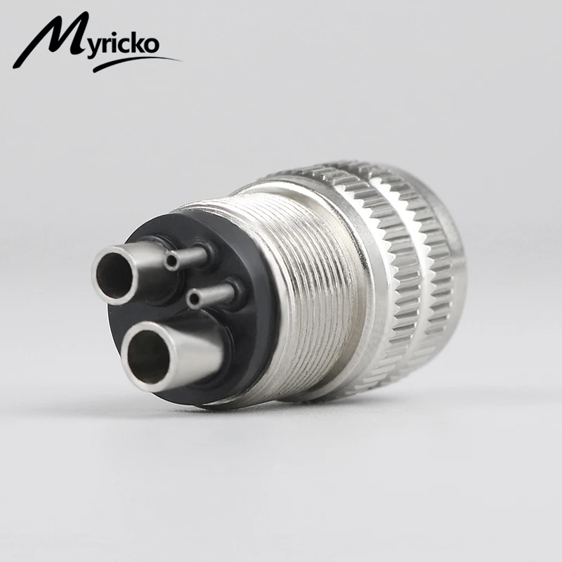 Dental 2 /4 Holes Turbine Handpiece Adaptor Coupler Motor Convertor Conversion Connector B2 M4 for Dentists Handpieces Accessory