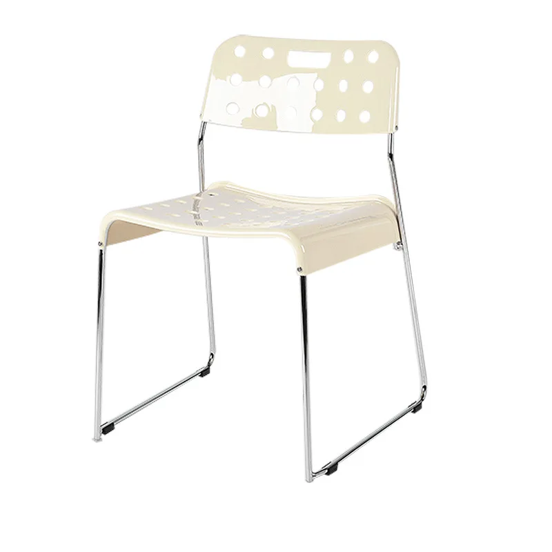 

Internet celebrity restaurant hole chair cafe milk tea shop stackable back chair