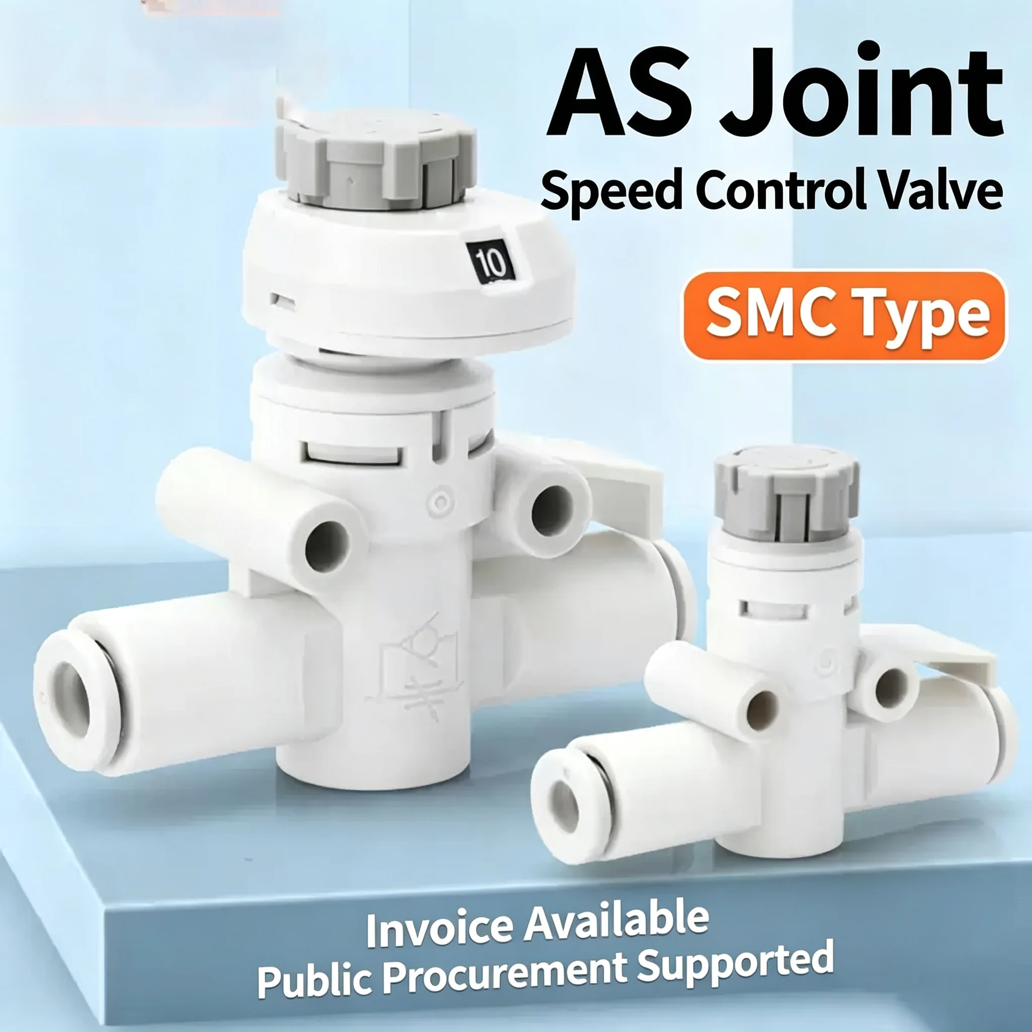 Pressure Regulating Valve Throttle Switch AS2002F NEW Type AS Series Pipeline Throttle Valve Pneumatic Speed Control Valve