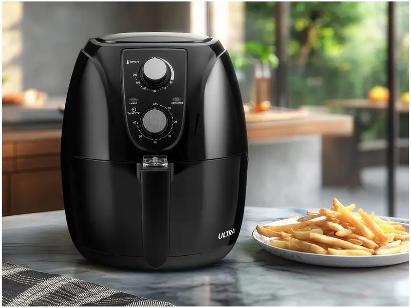 Fritadeira Elétrica sem Óleo Air Fryer Ultra AF-UT-01 Preta 3,2L — foto 5