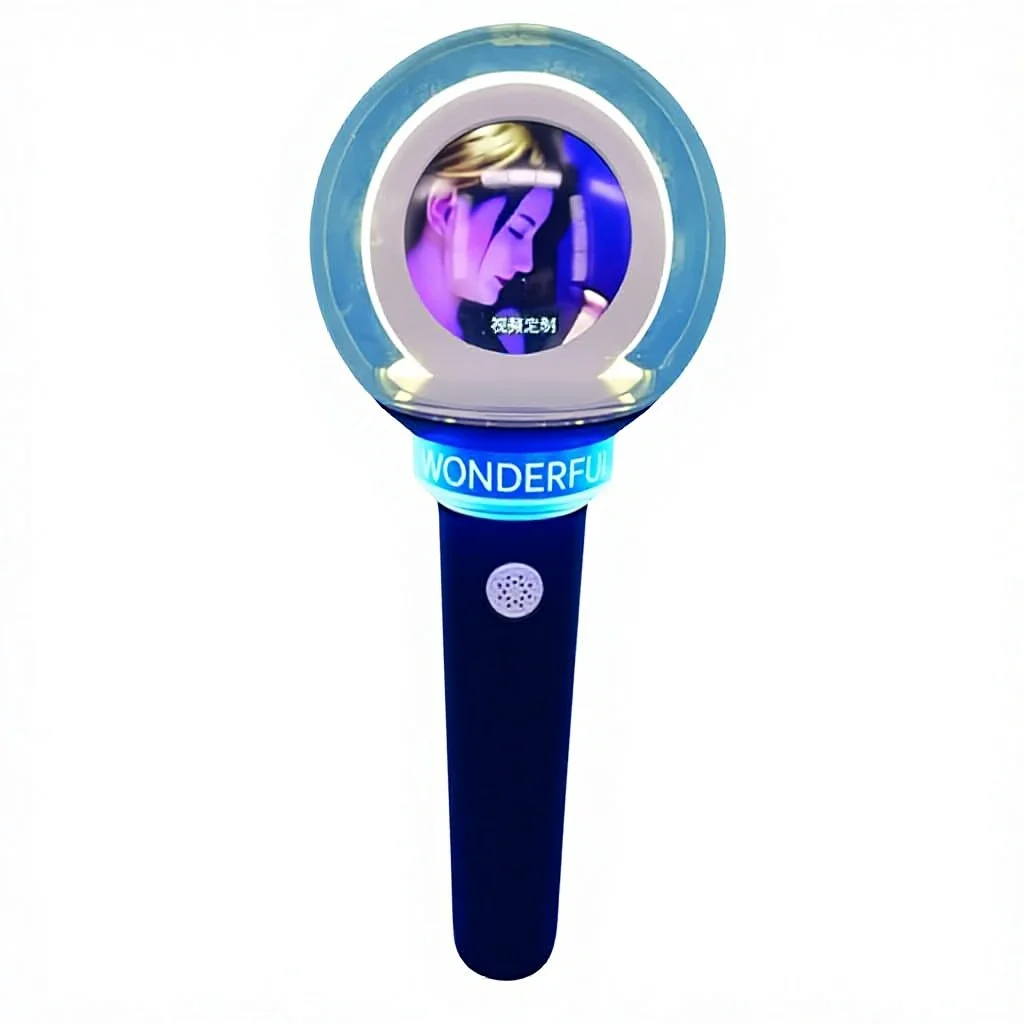 Concert-specific video music light stick charging, multi-color LED customizable logo