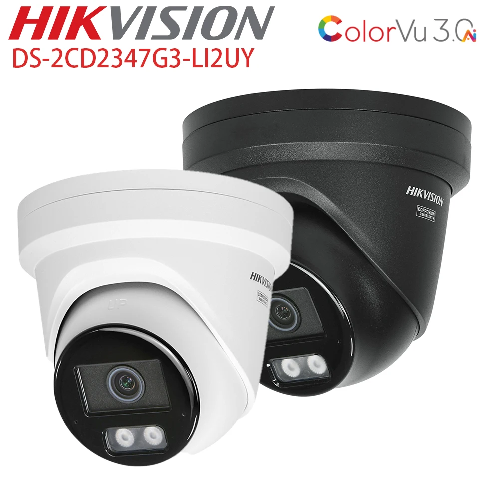 

Сетевая камера Hikvision DS-2CD2347G3-LI2UY 4 Мп ColorVu3.0 с интеллектуальной гибридной подсветкой и аудио 2.0