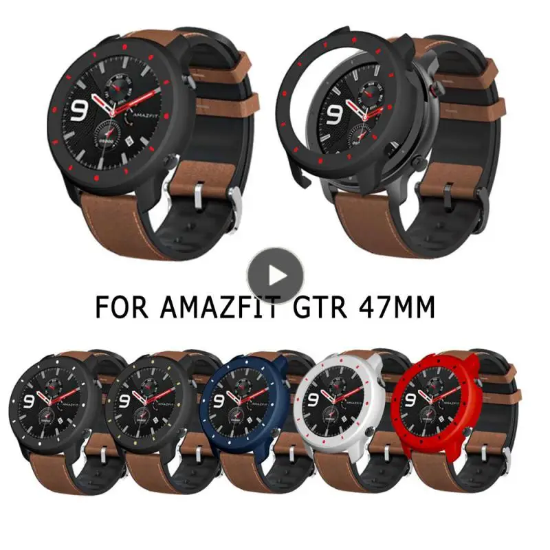 Silicone Watch Case 47mm Full Easy To Install High Quality Strong Toughness New Watch Protective Shell Solid Color