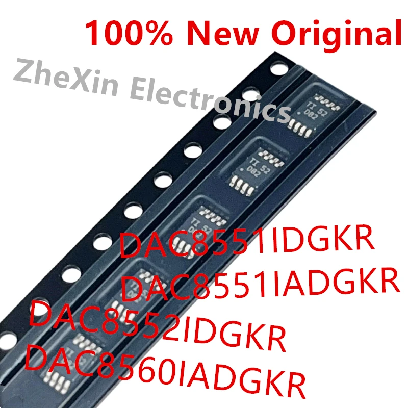 5PCS/Lot  DAC8551IDGKR  D81 、DAC8551IADGKR 、DAC8552IDGKR  D82 、DAC8560IADGKR  D860  New analog-to-digital converter chip
