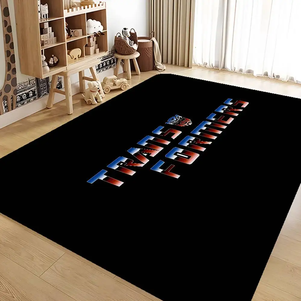 الكرتون T-محولات الأوتوبوت الحمام حصيرة عدم الانزلاق غرفة الغسيل حصيرة الغسيل ديكور شرفة الطفل المعيشة المرحاض البساط #4