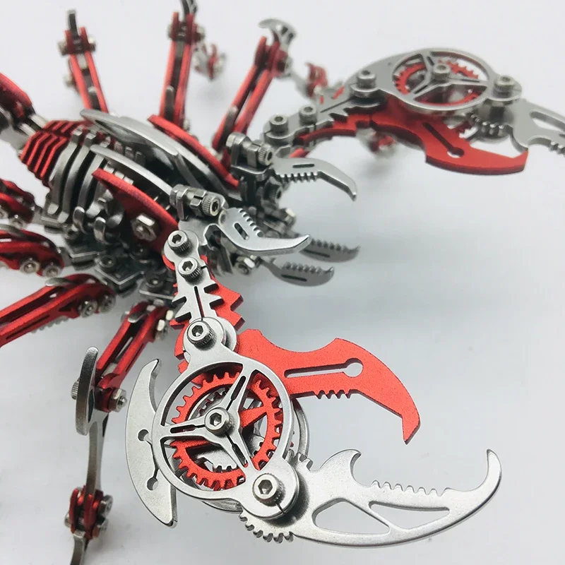 

Scorpion mechanical toy ,boy 10th birthday gift metal model ,assembly diy toy