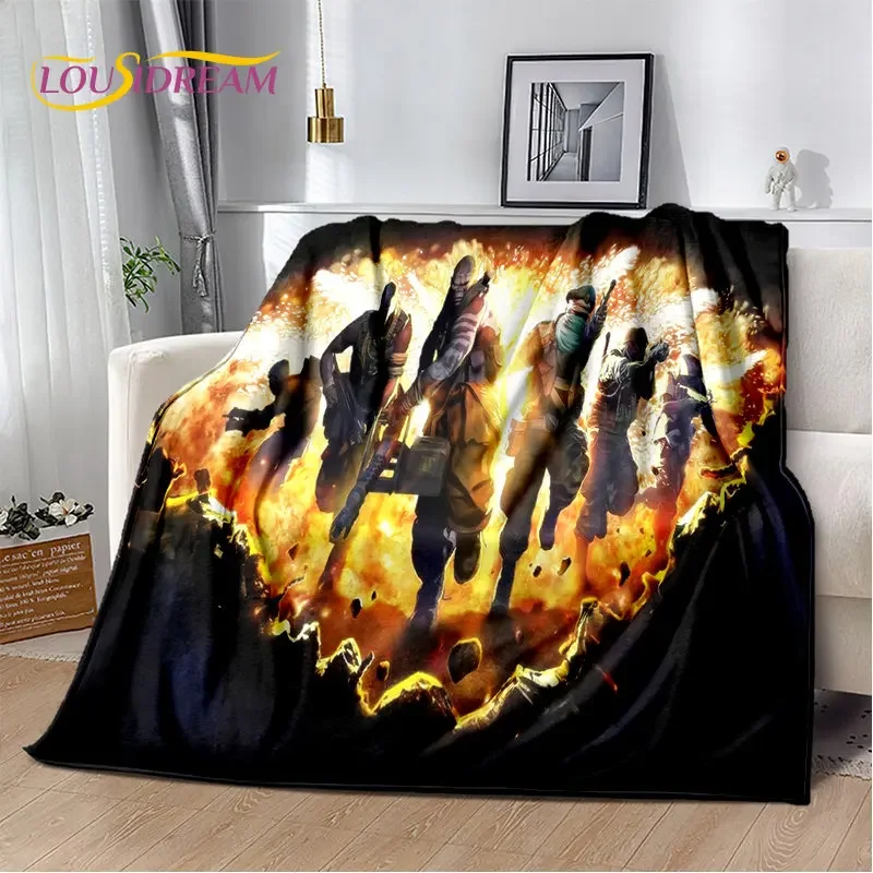 CS GO,Game Gamer,Counter Strike Soft Plush Blanket,Flannel Blanket Throw Blanket for Living Room Bedroom Bed Sofa Picnic Cover