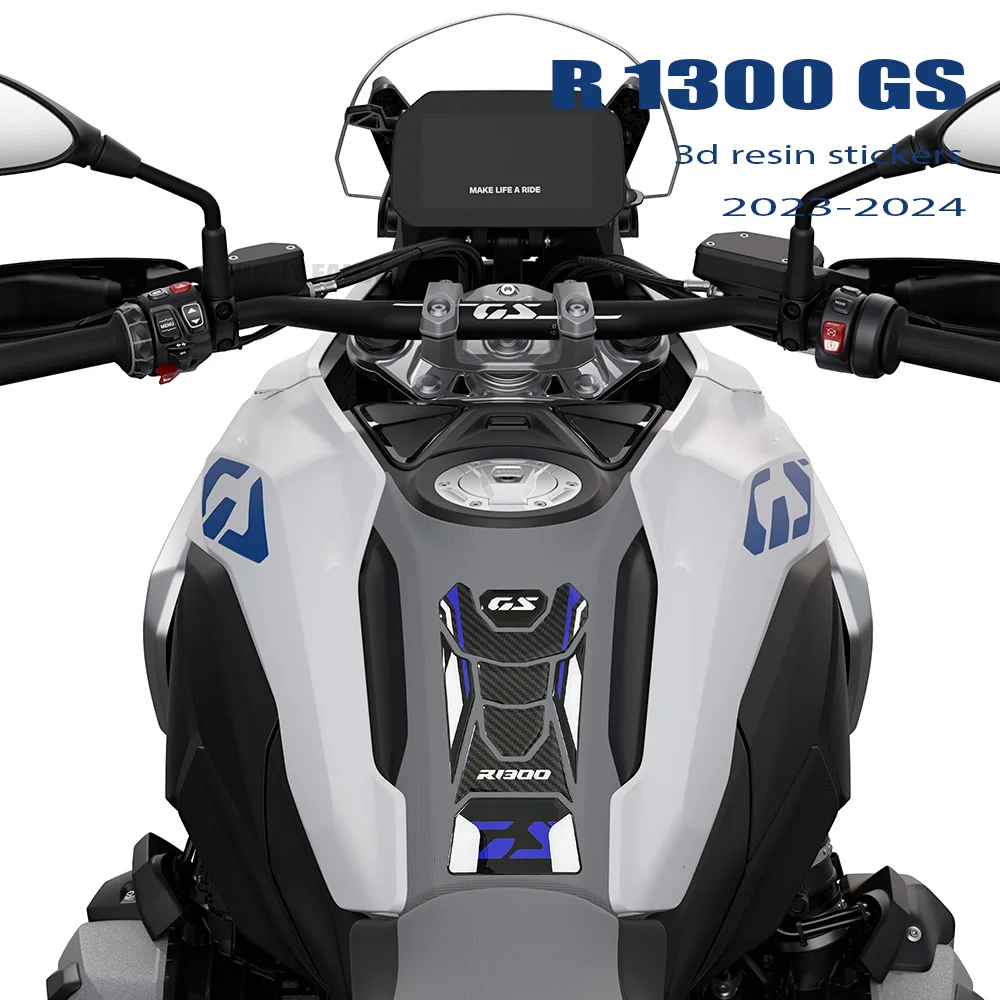 

Аксессуары r1300gs 2024, коврик для бака, комплект защитных наклеек из 3D эпоксидной смолы для BMW R 1300 GS R1300GS 2023 2024