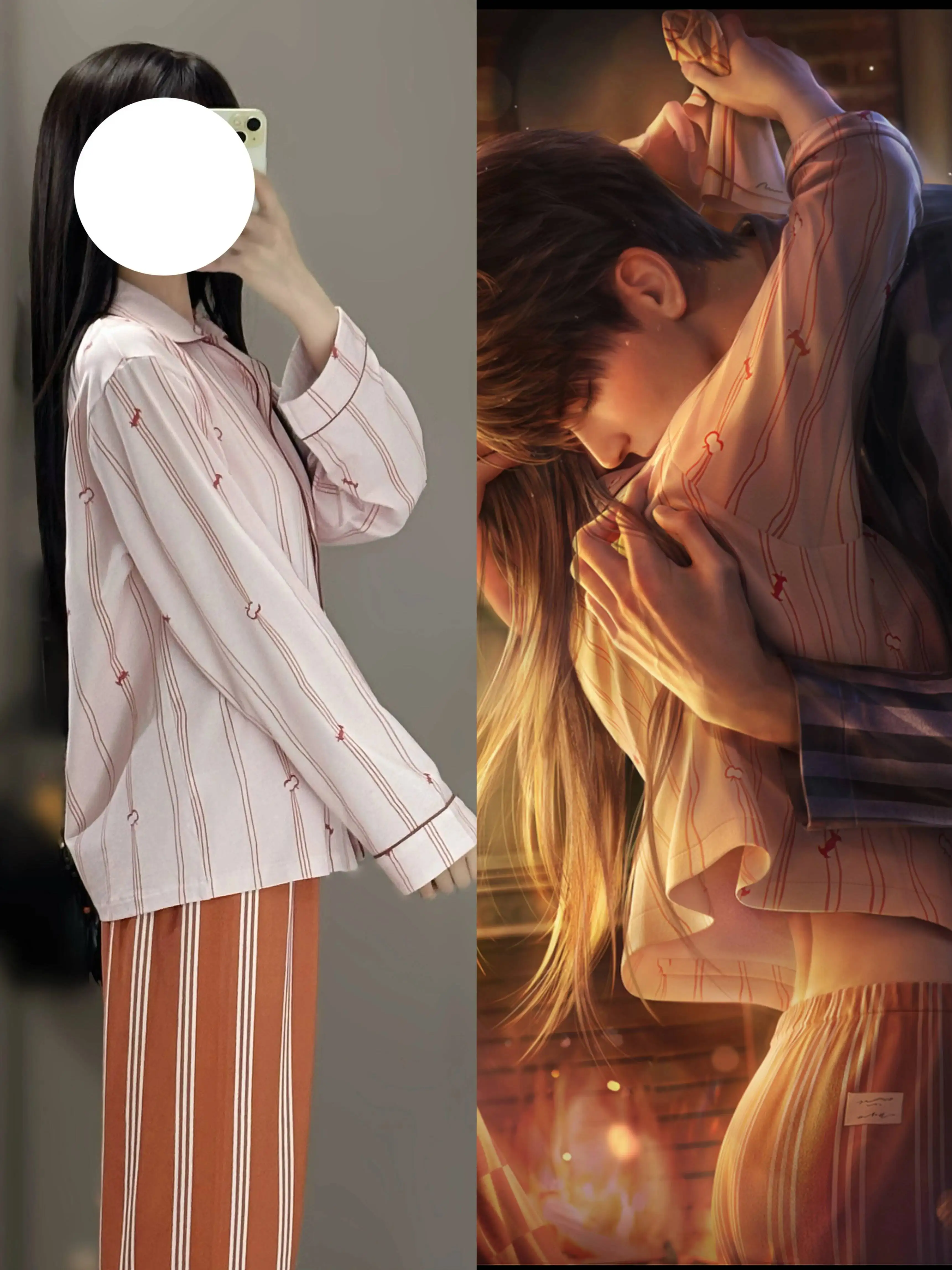 

New Love And Deepspace Caleb Xiayizhou Little Apple Pajamas Fiesta Carnival Halloween Cos Cosplay Leading The Night Burning