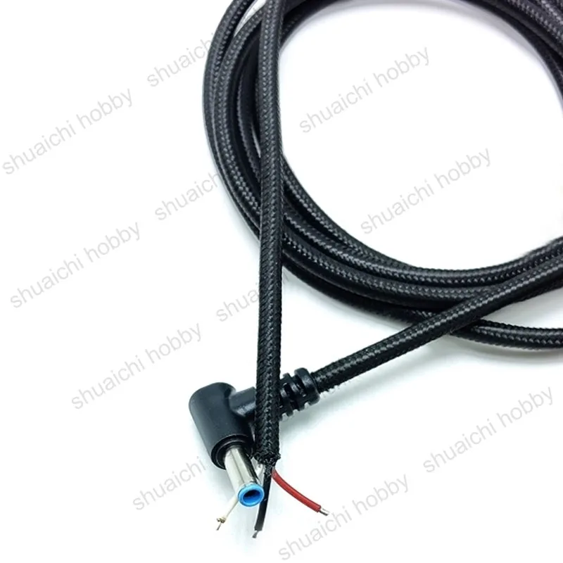 Cabo de dados de soldagem de 3 núcleos, 1.1m/1.3m, dc 4.5x3.0mm, conector de fonte de alimentação, pino interno para adaptador de laptop hp, cabo de carregador, 1 peça