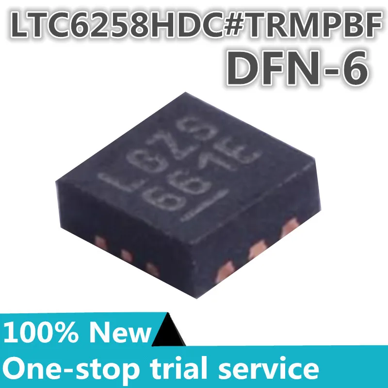 

1-10PCS %New original LTC6258HDC#TRMPBF LTC6258HDC Silkscreen LGZS package DFN-6 operational amplifier