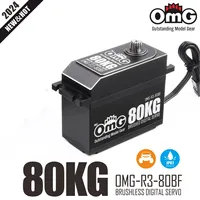 80KG OMG-R3-80BF Brushless Digital Servo Large Alloy High Voltage Metal for RC Car Monster Trunk.1/5 1:5 ARRMA 1/6 SCX6