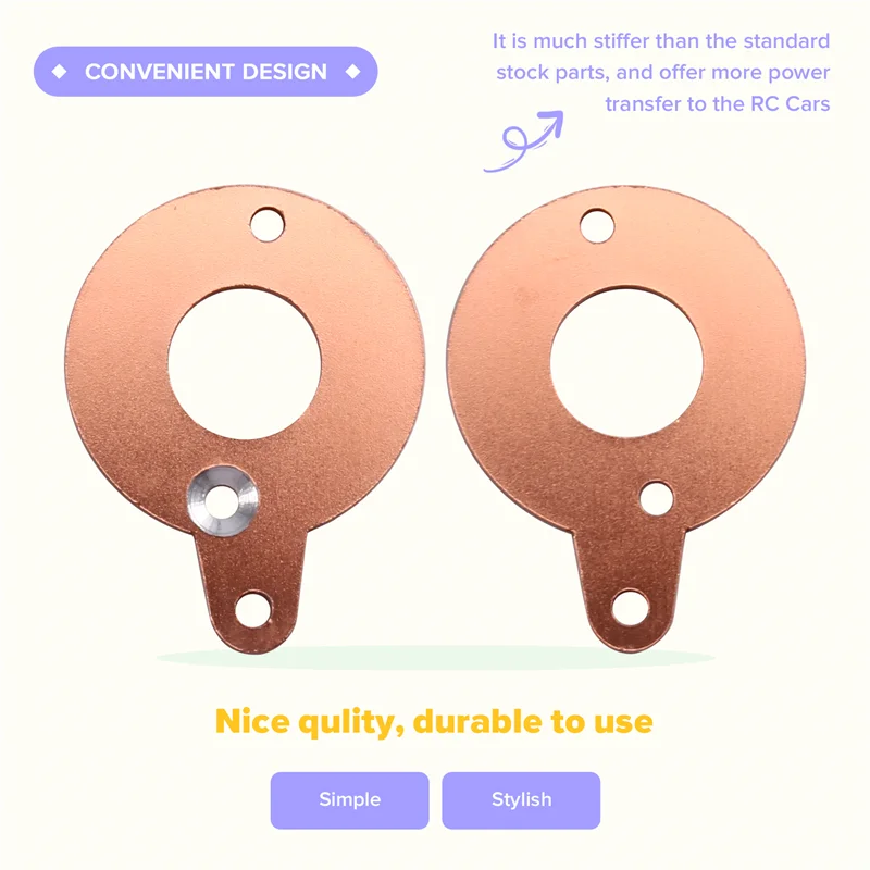 CYGJ-Verstelbare Motor Mount Houder Kit Fortamyia CW-01/Lunchbox/Thefrog/Grasshopper RC Auto Upgrade vervangen Onderdelen