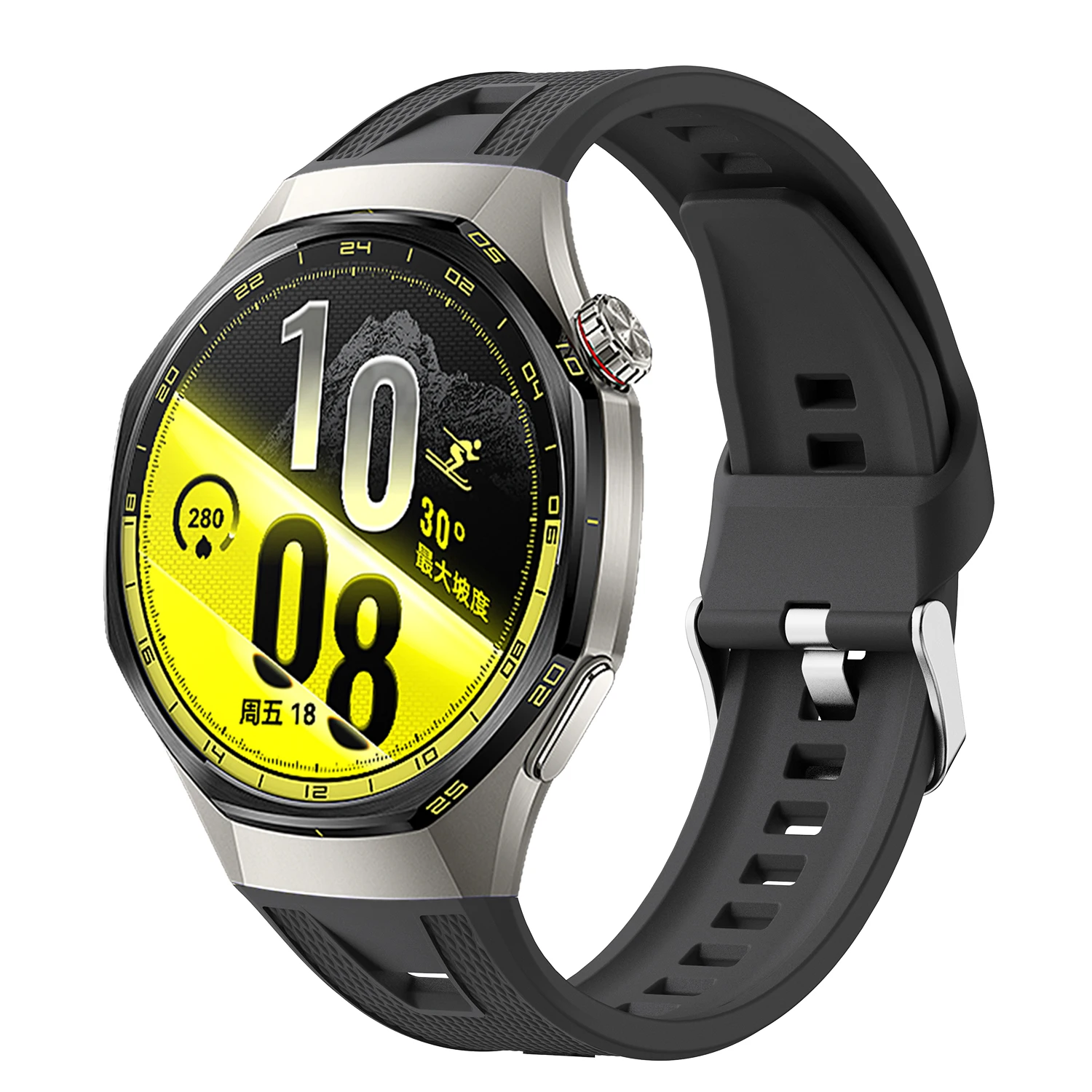 Original Silikonarmband für Huawei Watch GT7 Pro 46mm Ersatzarmband für Huawei Watch GT6 Pro 46mm Zubehör Correa – Detail 8