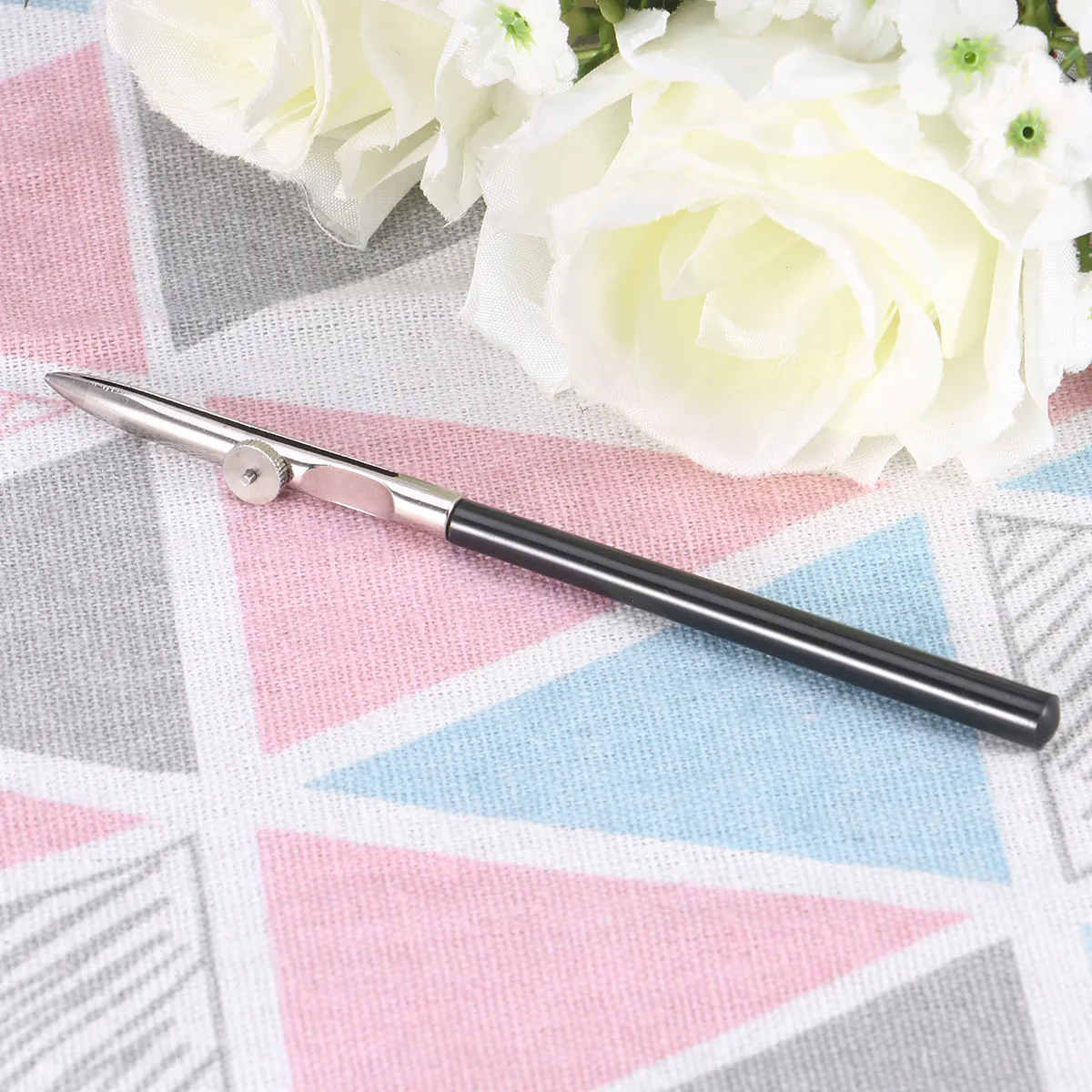 Precision Cross-Hinged Straight Line Pen Adjustable Ruling Pen for Indian Ink Gouache Drawing Fine Borders Technical Art