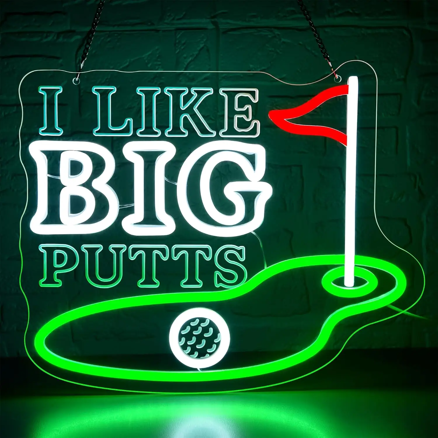 

Golf LED Neon Sign USB Dimmable Neon Light Sign for Gameroom Bedroom Bar Livingroom Birthday Party Gift Wall Decoration