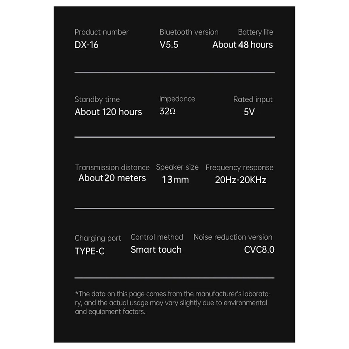 【تصقيد الأخير!】سماعة بلوتوث DX16 الجديدة سماعة رأس مزدوجة لاسلكية زوجين TWS داخل الأذن التجارة الخارجية الجديدة عبر الحدود أ #3