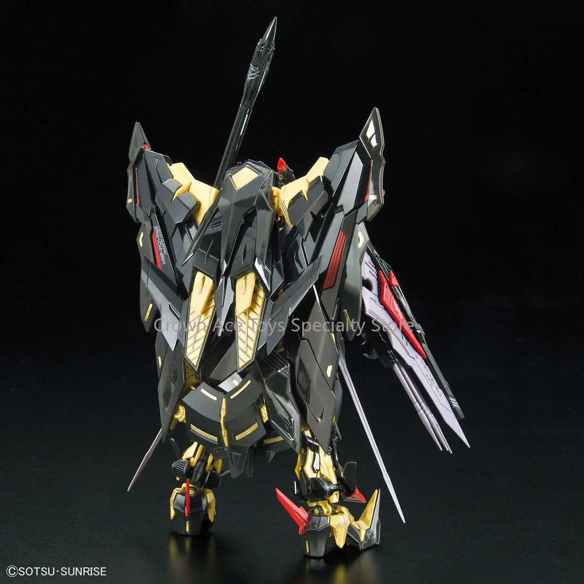 Bandai Assembled GUNDAM RG 1/144 Gundam Astray Goldframe Amatsu Mina Model Manga Figures Kit Anime Trendy Toy Doll Holiday Gifts