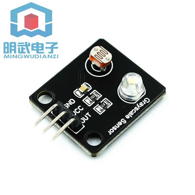 Línea de Sensor de escala de grises analógica, módulo de seguimiento de Sensor de caza, bloques de construcción electrónicos, competición electrónica