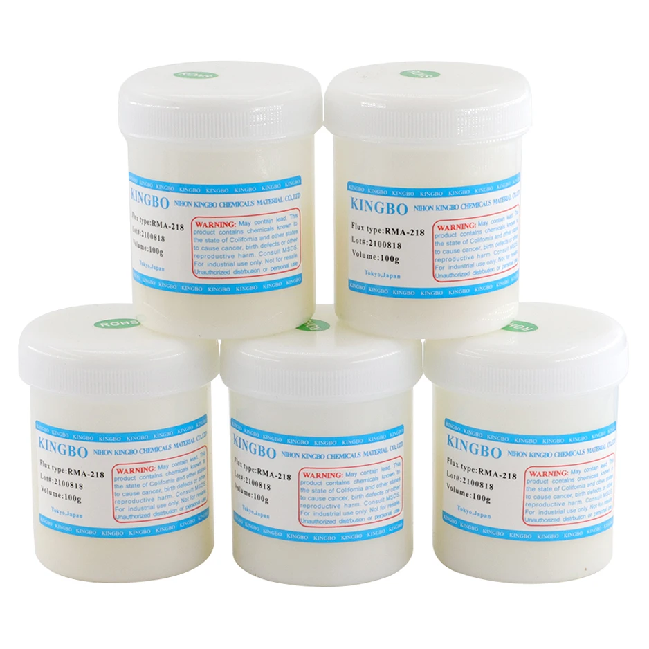 KINGBO RMA-218 BGA  Solder Flux Paste Solder 100g for SMT Reballing