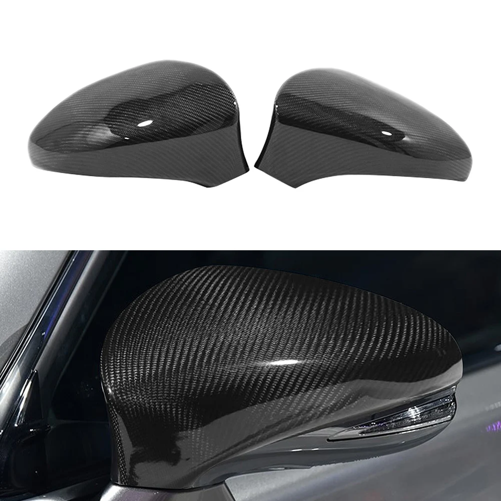 

Car Carbon Fiber Side Rearview Mirror Cover Caps For Lexus IS/GS/ES/RC/RCF/GSF/CT/LS IS 200t 250 350 2013-2017 LHD Only