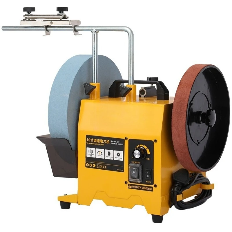 Water-cooled grinder, speed-regulated knife sharpener, electric knife sharpener