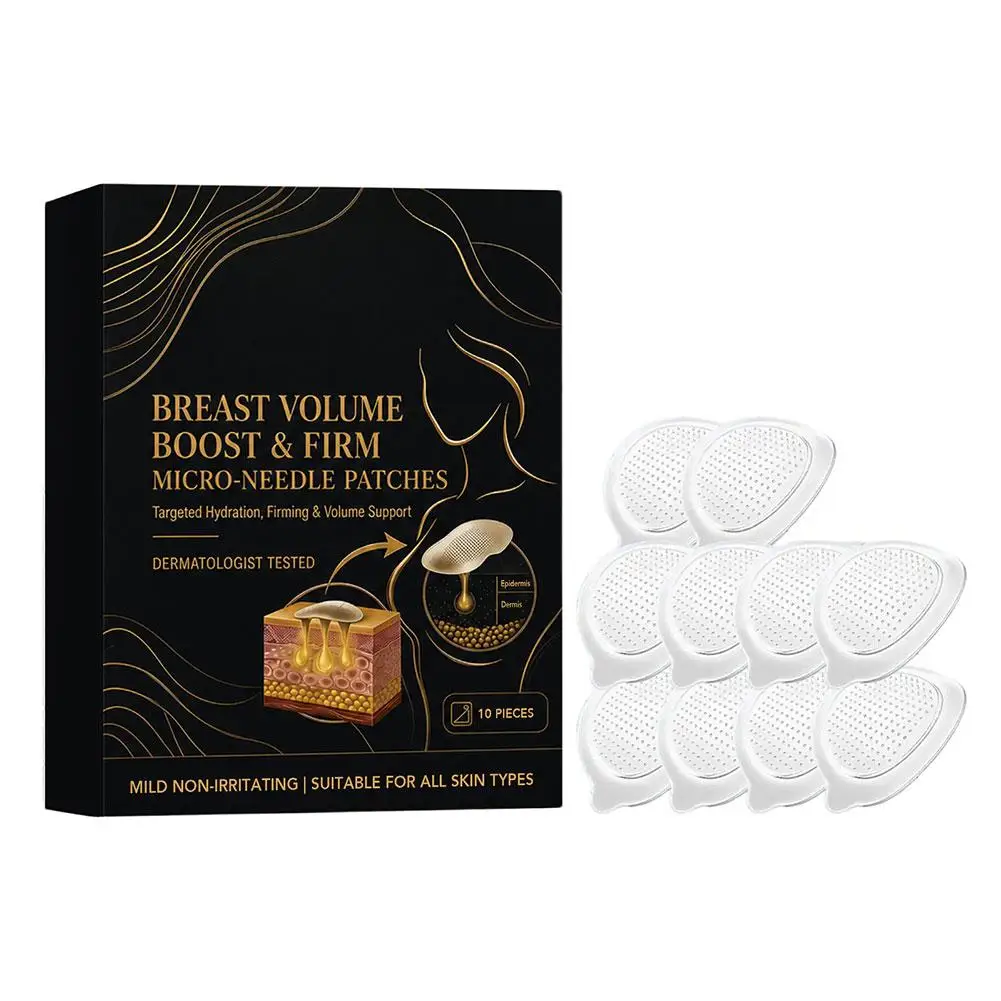 Advanced Nano Microneedle Breast Enlargement Patch, Lifting Firming Breast Massage Patch,Bust Breast Care Daily Increase Care
