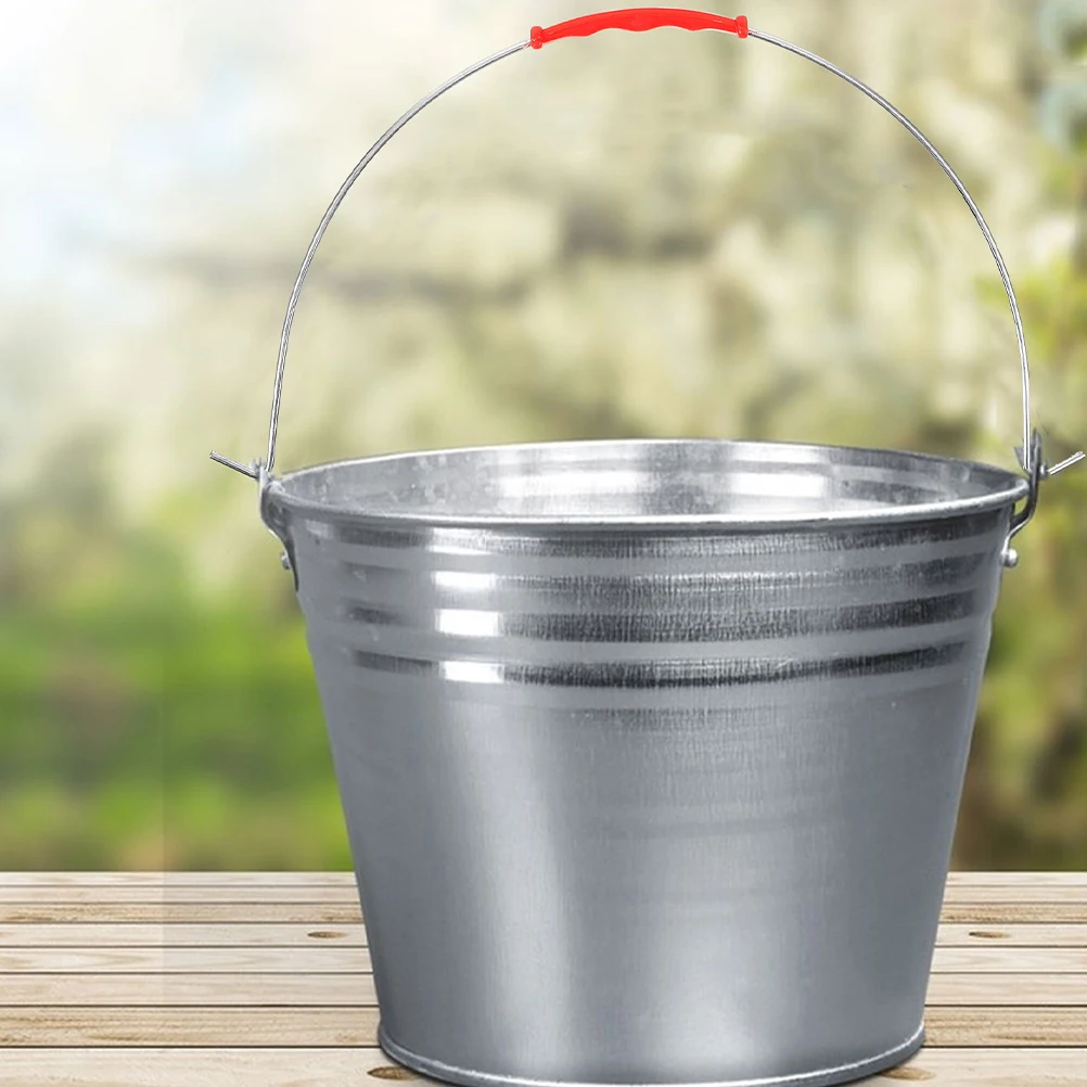 

3pcs Bucket Handle Iron Pail Grips Replacement Zinc Coated Handles for Metal Bucket Accessories Household Use