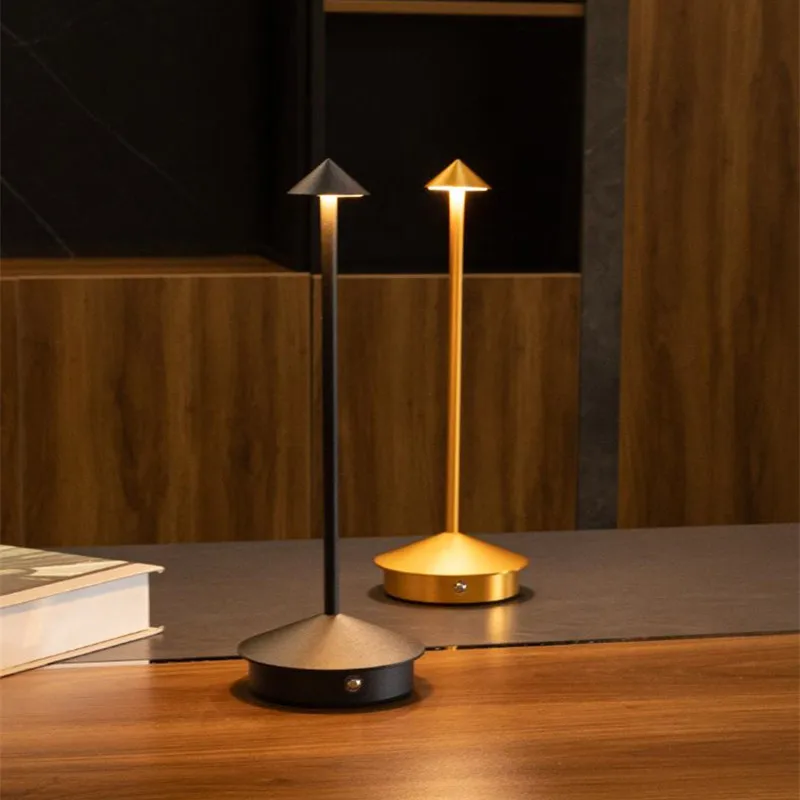 

Creative Dining Touch Led Hotel Bar Coffee Table Lamp Rechargeable Table Lamp Lampada Da Tavolo Decorative Desk Lamp