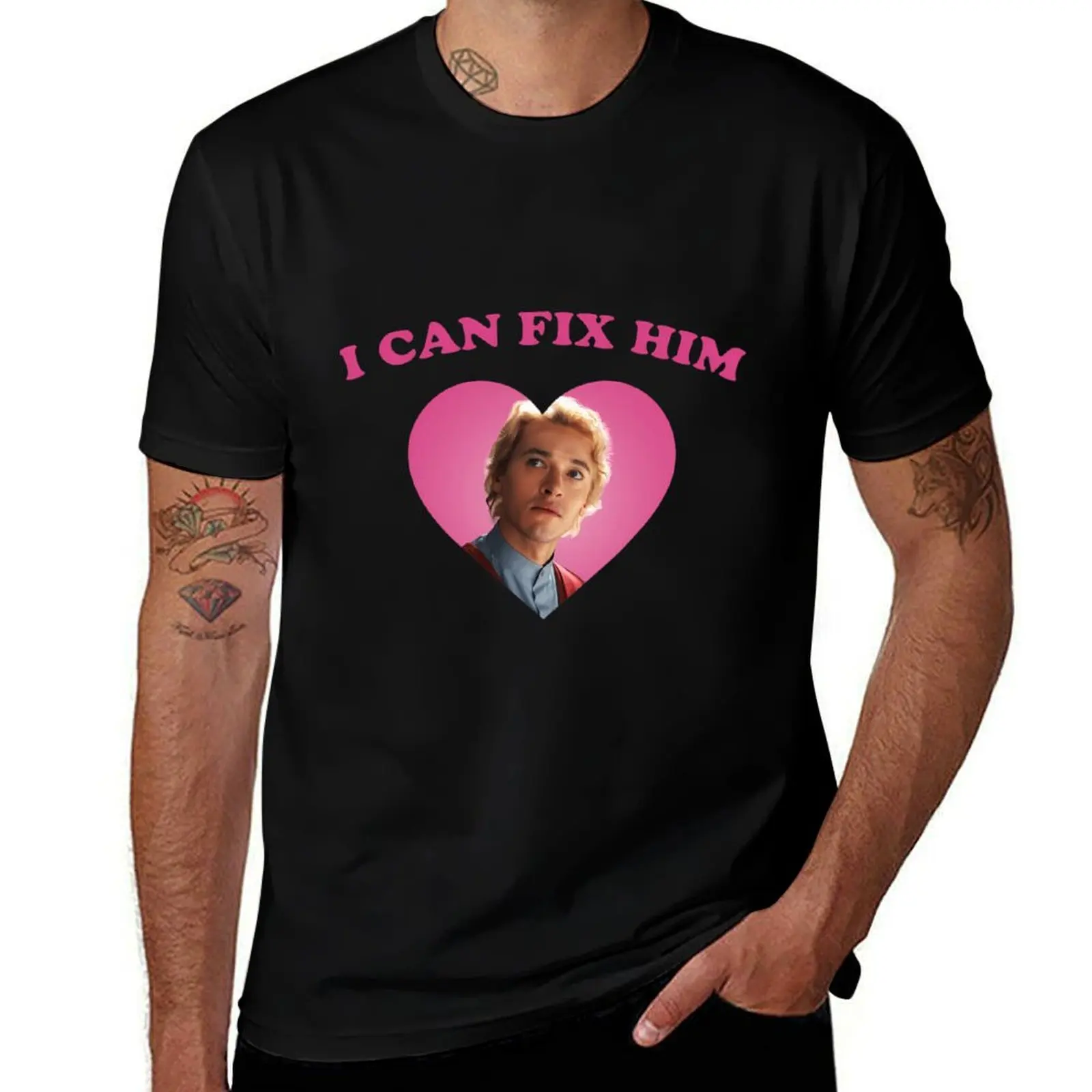 I Can Fix Him Coriolanus Snow T-Shirt for a boy baggy shirts tees blanks t shirt men