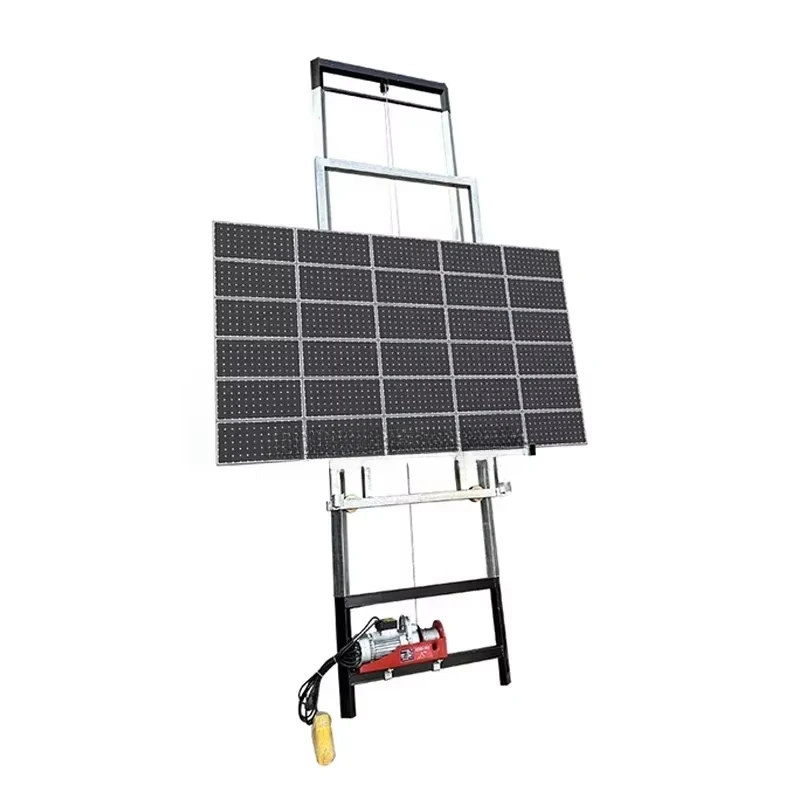 15M Electric Cargo Lift Hoist Elevator Lift Solar Panel Lifter Automatic Lifting Platform Indoor And Outdoor Decoration Hoist