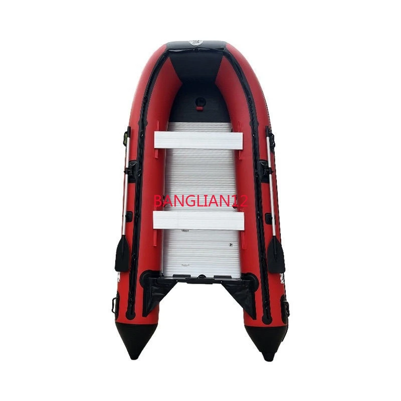 

Outdoor inflatable aluminum alloy rubber boat thickened wear-resistant kayak