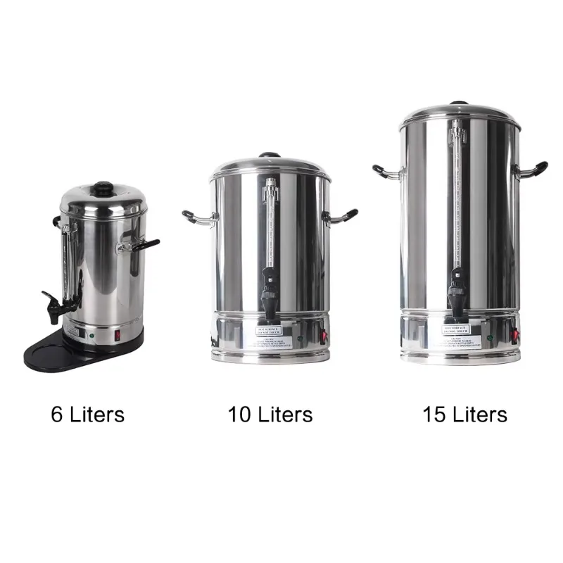 

Electric Coffee Maker 6L Stainless Steel Coffee Percolator Commercial with Low Price